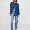 Jeans dritti slim a vita alta anni ’90 Jeans dritti slim a vita alta anni ’90