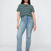 Jeans dritti slim a vita alta anni ’90 Jeans dritti slim a vita alta anni ’90