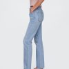 Jeans dritti slim anni ’90 a vita alta incrociati Jeans dritti slim anni ’90 a vita alta incrociati