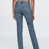 Jeans dritti slim anni ’90 a vita alta incrociati Jeans dritti slim anni ’90 a vita alta incrociati