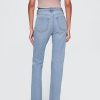 Jeans dritti slim anni ’90 a vita alta incrociati Jeans dritti slim anni ’90 a vita alta incrociati