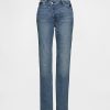 Jeans dritti slim anni ’90 a vita alta incrociati Jeans dritti slim anni ’90 a vita alta incrociati