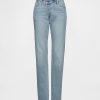 Jeans dritti slim anni ’90 a vita alta incrociati Jeans dritti slim anni ’90 a vita alta incrociati