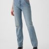 Jeans dritti slim rigidi a vita alta anni ’90 Jeans dritti slim rigidi a vita alta anni ’90