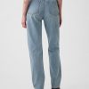 Jeans dritti slim rigidi a vita alta anni ’90 Jeans dritti slim rigidi a vita alta anni ’90
