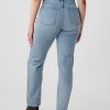 Jeans dritti slim rigidi a vita alta anni ’90 Jeans dritti slim rigidi a vita alta anni ’90