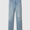 Jeans dritti slim rigidi a vita alta anni ’90 Jeans dritti slim rigidi a vita alta anni ’90