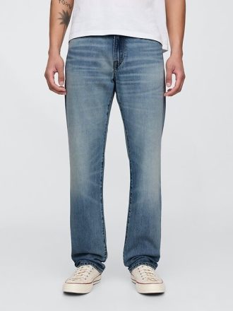 Jeans dritti ultra morbidi