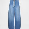Jeans Easy Barrel a vita alta