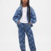 Jeans Easy Barrel a vita alta per bambini Jeans Easy Barrel a vita alta per bambini