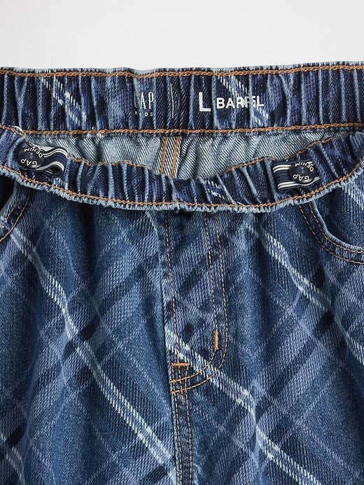 Jeans Easy Barrel a vita alta per bambini Jeans Easy Barrel a vita alta per bambini