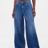 Jeans extra larghi a vita bassa