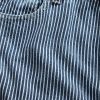 Jeans larghi a righe in denim ultra morbido a vita media Jeans larghi a righe in denim ultra morbido a vita media