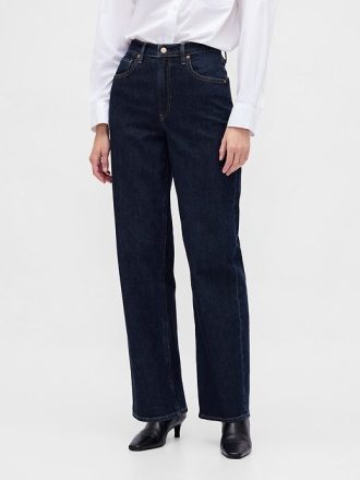 Jeans larghi a vita alta anni ’90