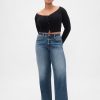 Jeans larghi a vita alta anni ’90