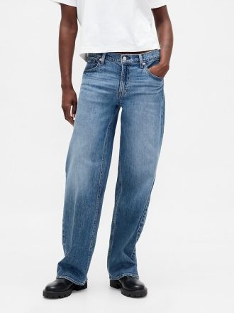 Jeans larghi a vita bassa anni ’90