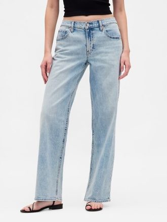 Jeans larghi a vita bassa anni ’90