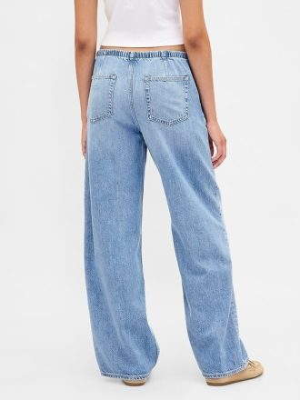 Jeans larghi anni ’90 a vita bassa UltraSoft