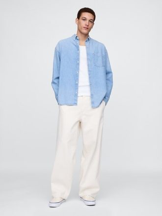 Jeans larghi da carpentiere