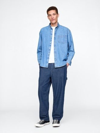 Jeans larghi da carpentiere