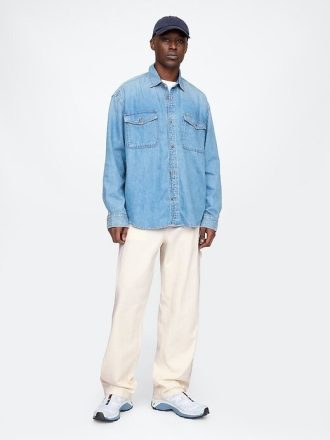 Jeans larghi da carpentiere