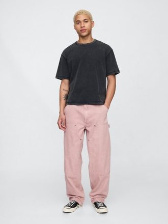 Jeans larghi da carpentiere con doppio ginocchio UltraSoft