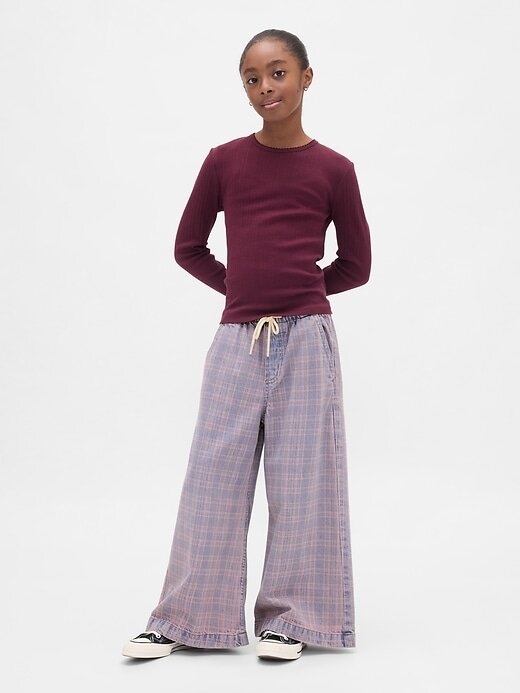 Jeans larghi e comodi a vita bassa per bambini Jeans larghi e comodi a vita bassa per bambini