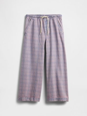 Jeans larghi e comodi a vita bassa per bambini