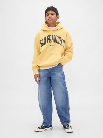 Jeans larghi e comodi per bambini