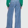 Jeans larghi e facili da indossare, plissettati e ultra morbidi a vita media Jeans larghi e facili da indossare, plissettati e ultra morbidi a vita media