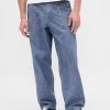Jeans larghi in chambray pesante Jeans larghi in chambray pesante