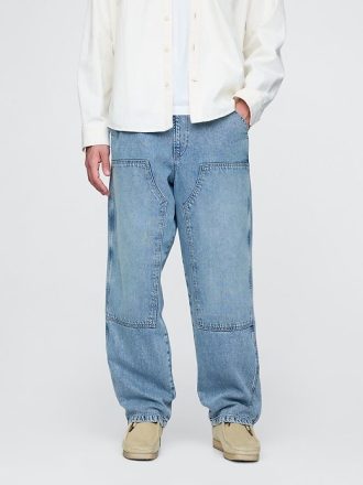 Jeans larghi ultra morbidi