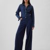 Jeans larghi ultra morbidi a vita media Jeans larghi ultra morbidi a vita media