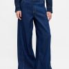 Jeans larghi ultra morbidi a vita media Jeans larghi ultra morbidi a vita media