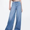 Jeans larghi ultra morbidi a vita media Jeans larghi ultra morbidi a vita media