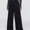 Jeans larghi ultra morbidi a vita media Jeans larghi ultra morbidi a vita media