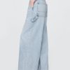 Jeans larghi ultra morbidi a vita media Jeans larghi ultra morbidi a vita media