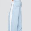 Jeans larghi ultra morbidi a vita media Jeans larghi ultra morbidi a vita media