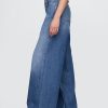 Jeans larghi ultra morbidi a vita media Jeans larghi ultra morbidi a vita media