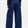 Jeans larghi ultra morbidi a vita media Jeans larghi ultra morbidi a vita media