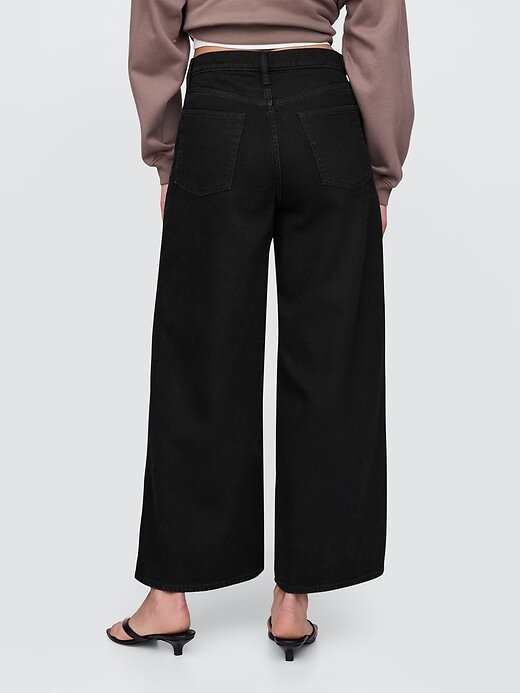 Jeans larghi ultra morbidi a vita media Jeans larghi ultra morbidi a vita media