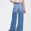 Jeans larghi ultra morbidi a vita media Jeans larghi ultra morbidi a vita media