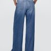 Jeans larghi ultra morbidi a vita media Jeans larghi ultra morbidi a vita media