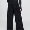 Jeans larghi ultra morbidi a vita media Jeans larghi ultra morbidi a vita media