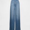 Jeans larghi ultra morbidi a vita media Jeans larghi ultra morbidi a vita media