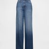 Jeans larghi ultra morbidi a vita media Jeans larghi ultra morbidi a vita media