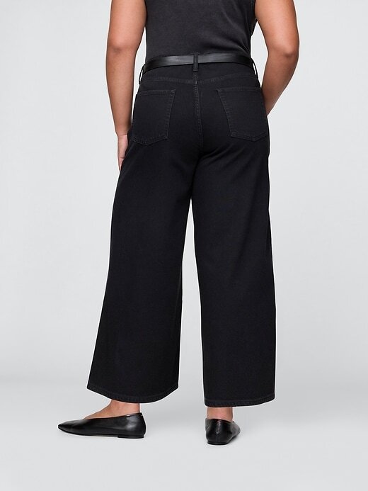 Jeans larghi ultra morbidi a vita media Jeans larghi ultra morbidi a vita media