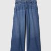 Jeans larghi ultra morbidi a vita media Jeans larghi ultra morbidi a vita media