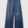 Jeans larghi ultra morbidi a vita media Jeans larghi ultra morbidi a vita media