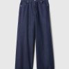 Jeans larghi ultra morbidi a vita media Jeans larghi ultra morbidi a vita media